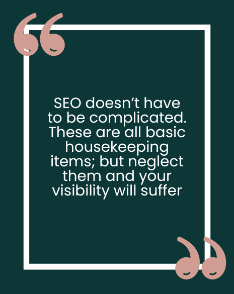 9 Simple Website Fixes That Could Be Hurting Your SEO